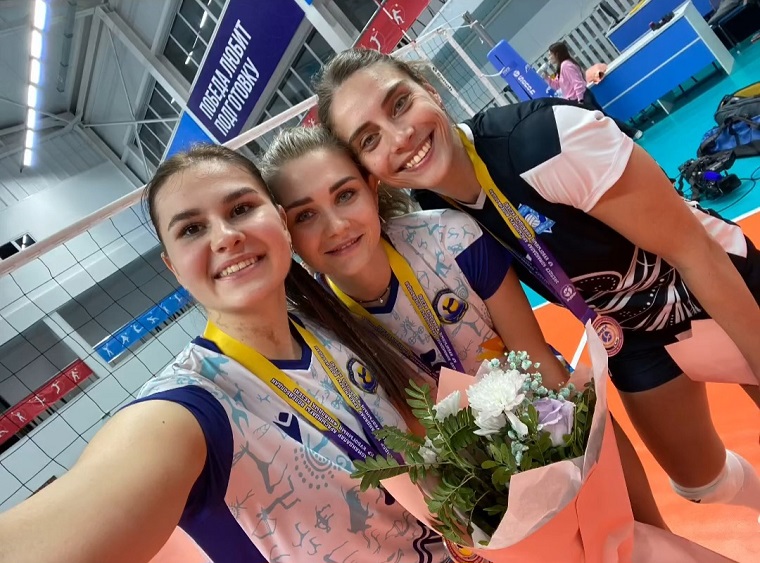 Yuliia Dymar medal moment